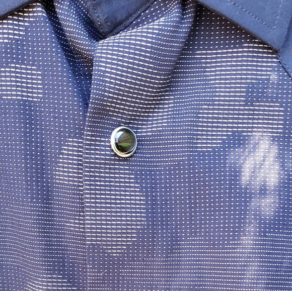 Karl Lagerfeld Textured Camo Woven Shirt - Picture 5 of 8